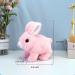 Woeau Rabbit Toy for Kids - Interactive Plush Bunny with Carrot, Sounds, and Movements - Electronic Walking and Talking Bunny Toy (Pink) - Buy Online on GoSupps.com
