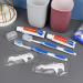 50 Disposable Toothbrushes with Toothpaste Set - Travel Kit with Zip Bag Toothbrush Covers & Floss Picks for Travel Hotels & Homeless Support - Buy Online on GoSupps.com