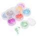 minkissy 9 Boxes Nail Decoration Jewlery Beads for Makeup Gems for Nails Nail Beads Gems for Acrylic Nails Jewels for Nails Acrylic Nail Gems Nail Art Beads Kit Mini Beads Glass Small Beads