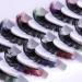 7pcs False Eyelashes Rainbow Lashes Glitter Ombre Colored Eyelashes Fluffy Thick Natural Anime Lashes for Party Makeup - Buy Online on GoSupps.com