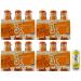 Bitter Salfa Ginger Lot de 24 bouteilles en verre jetables sans alcool 10 cl + 1 bo te de th glac San Benedetto au citron sans sucre 330 ml