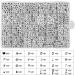 Quefe 1440pcs White Cube Alphabet Beads for Jewelry Making - 6x6mm - Perfect for Bracelets, Necklaces, and Key Chains - Buy Online on GoSupps.com