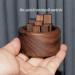 Premium Walnut Aroma Diffuser Set | 2-Piece Essential Oils Diffuser for Car & Home | Mini Aromatherapy Incense Sticks Box - Buy Online on GoSupps.com