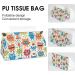 Tissue Box Cover Tissue Box Holder Cartoon Monster Pattern Print Tissue Holder Travel Tissue Packs Facial Paper Holder Decorative Holder - Buy Online on GoSupps.com