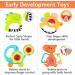iPlay iLearn Dinosaur Teething Rattle Baby Toy | Tumbler Roly Poly Ball Rattles | Infant Teether Sensory Toy | Newborn Gift for Boys & Girls - Buy Online on GoSupps.com
