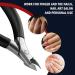 FVION Cuticle Trimmer | Professional Stainless Steel Cuticle Cutter (5mm) - Black - Buy Online on GoSupps.com