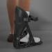 Kids Adjustable Night Splint - Pediatric Plantar Fasciitis & Foot Pain Relief Boot | Black X-Small - Buy Online on GoSupps.com