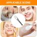 Face Maskk Applicator Double Head Comfortable Handle Face Brush Skincare Spatula Silicone Facial Mud Mixing Tool flexible Skin Care Tool for Makeup Accessories Silver - Buy Online on GoSupps.com