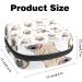 Portable Women's Binding-Storage Bags | Menstrual Cup & Pad Organizer | Cute Pug Design for Teens - Buy Online on GoSupps.com