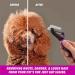 H&A PETCARE Double-Sided Deshedding and Dematting Comb for Long Haired Cats and Dogs Deshedding Tool And Grooming Brush For Furry Pets (Pink) - Buy Online on GoSupps.com