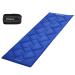 KingCamp Cot Pads for Camping, XL Thick Cotton Sleeping Mattress Pad, Adults Portable Soft Foldable Comfortable Bed for Outdoor Indoor, Travel, Hiking, Lounge Chair, Navy/Grey Navy-79.9''x29.9''