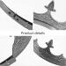Bridal Baroque King Crown Metal Vintage Black Crown Men Headband Male Crown Stage Performance Crown Decorative Headdress for Cosplay Decorative Crown - Buy Online on GoSupps.com