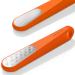 MR.GREEN Double Sided Foot Rasps Professional Stainless Steel Pedicure Tool for Hard Skin and Calluses Foot File Pedicure Foot Care Tool(Orange)