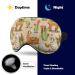 Llama Desert Cactus Sleep Mask - Adjustable Strap Eye Cover for Sleeping and Travel - Blocks Light for Night Naps - Men and Women - Buy Online on GoSupps.com