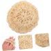 Healeved 2pcs Exfoliating Bath Balls - Flexible Loofah Sponges for Women | Shower Brushes & Facial Accessories - 11x10.5x3CM Khaki - Buy Online on GoSupps.com