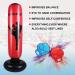 Kids Free Standing Bounce Back Punching Bag for Karate & Taekwondo - Red - Buy Online on GoSupps.com