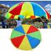 Dilwe Rainbow Umbrella Kids Play Parachute - Outdoor Activity Game Accessory - Buy Online on GoSupps.com