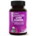 BioEmblem USDA Organic Liver Cleanse - 80% Silymarin Milk Thistle Extract for Liver Health and Liver Function with Dandelion & Artichoke Extracts - 100% Vegan Non-GMO - Herbal Liver - 60 Capsules