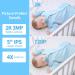 KAWA 2K QHD Video Baby Monitor with Camera, Audio, Night Vision, and 2-Way Talk - No WiFi, Recording & Playback, Temp Sensor, 4000mAh, Lullabies - 5'' Screen, 4X Zoom, 180 Flip, 1000ft Range - Buy Online on GoSupps.com