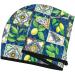 Hair Towel Wrap - Quick Drying Turban with Button | Lemon & Leaves Design | Perfect for All Hair Types - Buy Online on GoSupps.com