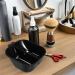 Lot de 2 Bols M langeurs de Couleurs Noirs Compacts en Plastique R sistant pour Coiffeurs Professionnels et Amateurs Salon de Coiffure Usage Coloration Capillaire - Buy Online on GoSupps.com