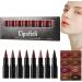  ycezw YCEZW Lipliner Pencil Lip Pencils | Finilela Matte Penon Lipstick 8 Colors - Waterproof Moisturizing Lip Makeup for Women and Girls - Buy Online on GoSupps.com