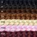 LyoRuSi 30 Inch 2 Pack DIY Braided Ponytail Extension with Hair Tie - Straight Wrap Around Hair Extensions Ponytail (1B) - 2PCS Braided - Buy Online on GoSupps.com