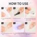 UNA GELLA Solid Gel Nail Glue - 2 Pieces 35ML | Super Adhesive for Press On & Acrylic Nails | DIY Nail Art - Lamp Curing Needed - Buy Online on GoSupps.com