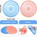 Fantesi 2-Piece Dog Flying Disc - 18.5 cm Rubber Saucer Toy for Training & Play - Soft & Stable - Buy Online on GoSupps.com
