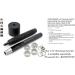 CRAFTMEMORE Gunmetal Black Metal Grommets Eyelets 1/4 Hole Size | 100 Sets for Bead Cores, Clothes, Leather & Canvas | 100 Pack - Buy Online on GoSupps.com