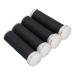 4 Replacement Roller Electric Foot File Grinder Replacement Head for Pedicure 5X Super Coarse and 5X Regular Coarse