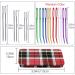 12 Pieces Bent Tapestry Embroidery Needles & 6 Large-Eye Blunt Needles | Iron Box for Knitting Crochet - Random Color - Buy Online on GoSupps.com