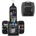 Travel Hanging Toiletry Wash Bag Makeup Cosmetic Organizer for Women (Black (Medium)) B-black - Buy Online on GoSupps.com