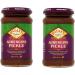 Pataks Aubergine Brinjal Pickle | A Sweet Pickle Made with Aubergines and Spices | 312g | (Pack of 2) - Buy Online on GoSupps.com