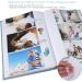 Buy Linen Photo Album 10x15 for 300 Photos | Perfect for Baby Wedding & Family Memories - Cyan-Blue - Buy Online on GoSupps.com