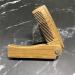 Durable Foldable Wooden Bart Comb - Lightweight Beard Care Tool | Space-Saving Design for Men - Buy Online on GoSupps.com