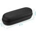 SITHON Hard Shell Travel Case for Oral-B & Philips Sonicare Electric Toothbrush - Shockproof Storage Carrying Case with Carabiner - Black - Buy Online on GoSupps.com