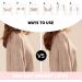 Breathable Boob Tape Breast Sling for A-E Cups | Waterproof & Sweatproof Athletic Support Tape | Includes 10 Disposable Fashion Breast Patches in Beige - Buy Online on GoSupps.com