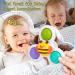 Winstico Suction Cup Toy Set | 3-Pack Fidget Sensory Water Toys for Toddlers 18+ Months | Fun Cartoon Baby Toys - Buy Online on GoSupps.com