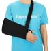 supregear Arm Sling Shoulder Immobilizer Adjustable Lightweight Rotator Cuff Support for Shoulder Injury Broken & Fractured Bones Shoulder Elbow Support for Left/Right Arm Women Men Black