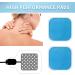 8 Pcs Gel Pads Replacement Set for Beurer EM 59 | High-Quality Electrode Pads - 45x45mm - Buy Online on GoSupps.com