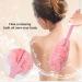 3-Piece Back Brush Set - Loofah Sponge Shower Brush & Long Handle Body Exfoliator - Unisex Shower Accessory (Green Pink & Milky White) for Glowing Skin - Buy Online on GoSupps.com