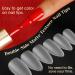 Rosalind Almond Nail Tips - 300 Pack Soft Gel Full Cover Short Matte Pre-Buff Fake Nails | 15 Sizes No-File Design for Easy Application - Buy Online on GoSupps.com