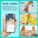 SUIHUOJI 4 Pack Airtag Bracelet for Kids Waterproof  Silicone Wristband Full Case Cover for Apple Airtag Holder  Anti-Lost Watch Band Hidden Accessories for Child  Tracker Strap Pink+Green+Black+Blue - Buy Online on GoSupps.com