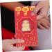 Lurrose 40 Pcs God of Wealth Red Envelope Rabbit Year Red Envelopes 2023 Red Packets Wedding Envelopes Lucky Money Red Purse 2023 Year Red Packets Gift Card Child Chinese Style Gold Leaf Redx4pcs 17.5x9CMx4pcs - Buy Online on GoSupps.com