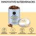 Puja Cat Snack - 100% Natural Dental Treats for Cats | Fresh Breath Healthy Teeth & Digestion | Chicken & Brown Algae | 150g Monthly Ration - Buy Online on GoSupps.com