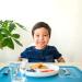 CHAMOS Montessori Toddler Placemat Set - Silicone Kids Dining Mats for Table Learning - Blue/Grey (Set of 2) - Buy Online on GoSupps.com