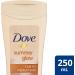 Dove Summer Glow Nourishing Lotion 250ml | Light to Medium Skin Tone | Radiant Skin | International Shipping Available - Buy Online on GoSupps.com