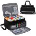 LEFOR Z Home Health Nurse Bag Medical Bag Empty First Aid Storage with Detachable Divider Medical Supplies Bag for Nursing Student Therapist Doctors