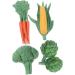 ABOOFAN 20 Pcs Simulated Fruits and Vegetables Artificial Vegetable Models Fake Vegetable Decorations Ornament Plant Decor Plastic Fruit Simulation Fake Vegetable Models Carrot Assorted Color2x5pcs 8.5X2.7X1CMx5pcs - Buy Online on GoSupps.com